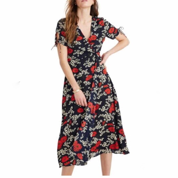 Madewell Dresses & Skirts - Madewell Hillside Daisies Midi Dress